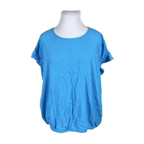 Unisex Kaffe - Short-sleeved blouse, size 46 - Blue ()