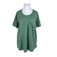 Unisex Ulla Popken - Tricot tunic, size 46 - Green ()