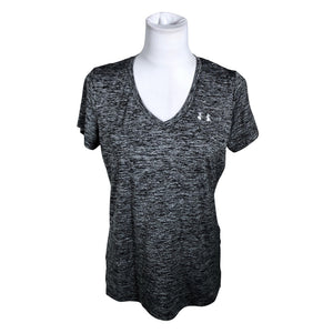 Unisex Under Armour - Sports shirt, short sleeve, size 38 - Gray (1)