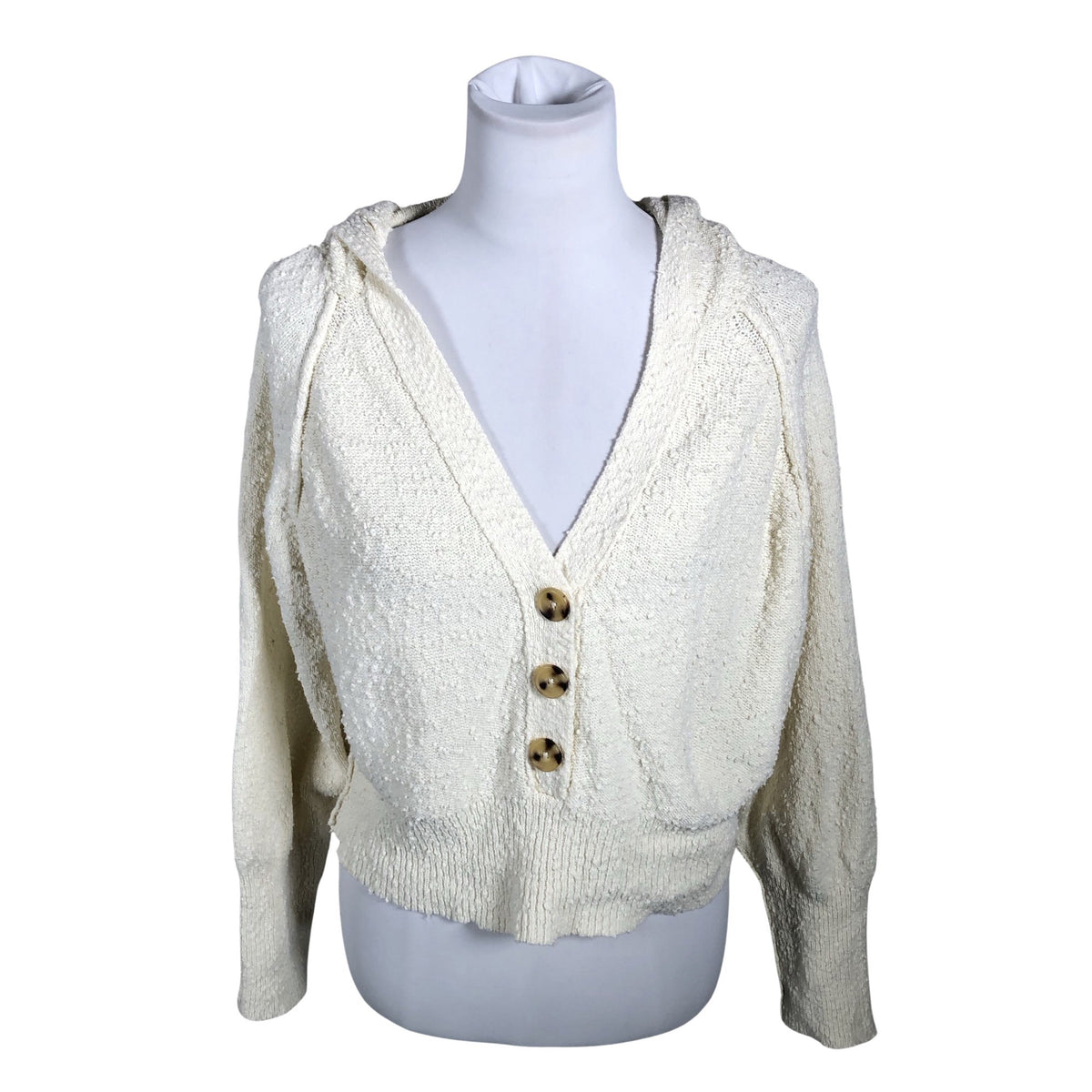 Unisex Free People - Hoodie, size 38 - Natural white (1)