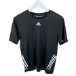Unisex Adidas - Sports shirt, short sleeve, size 158 - 164 - Black ()