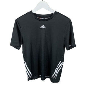 Unisex Adidas - Sports shirt, short sleeve, size 158 - 164 - Black (1)