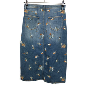 Unisex Driftwood - Denim skirt, size W28 - Blue (2)