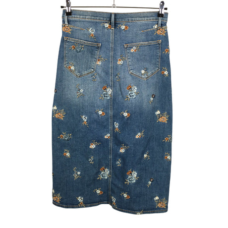Unisex Driftwood - Denim skirt, size W28 - Blue (2)