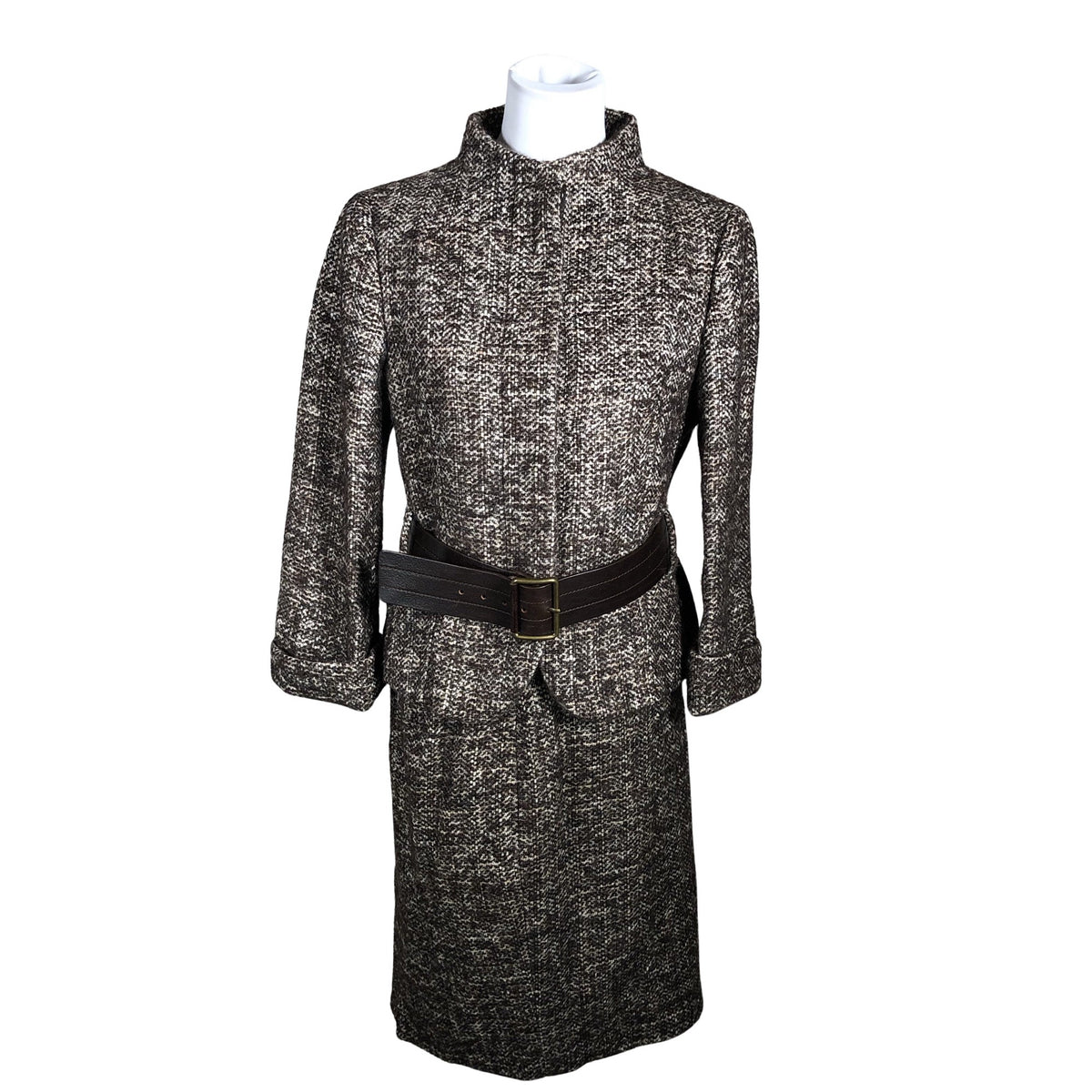 Unisex Massimo Dutti - Suit set, size 34 - Brown (1)