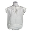 Unisex Second Female - Short-sleeved blouse, size 40 - White ()
