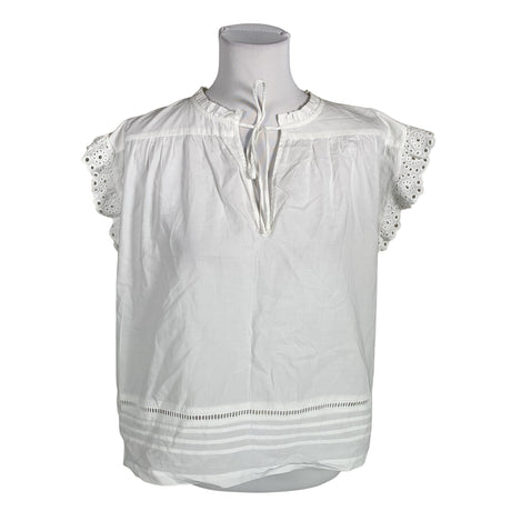 Unisex Second Female - Short-sleeved blouse, size 40 - White ()