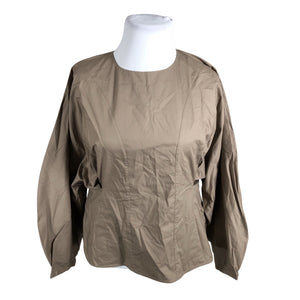 Unisex by Malene Birger - Blouse, size 42 - Brown (1)