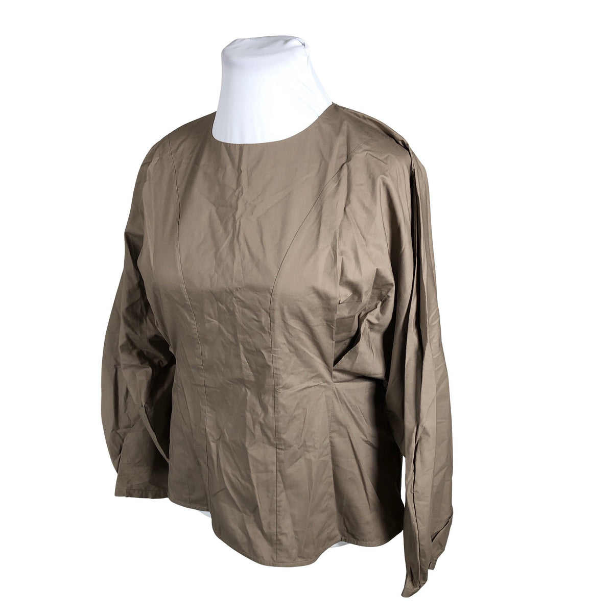 Unisex by Malene Birger - Blouse, size 42 - Brown (3)