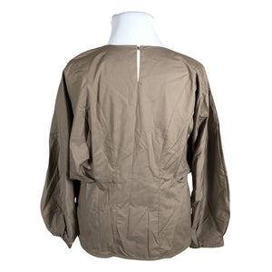 Unisex by Malene Birger - Blouse, size 42 - Brown (2)