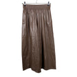 Unisex Weekend by MaxMara - Leather pants, size 38 - Brown ()