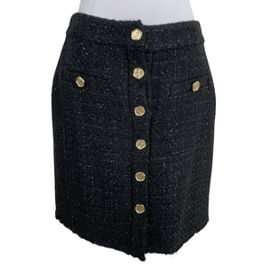 Unisex Rue de Femme - Fabric skirt, size 40 - Black (1)