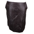 Unisex Weekend by MaxMara - Leather skirt, size 44 - Wine red ()