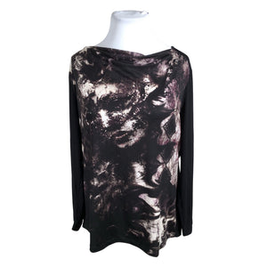 Unisex Steilmann - Tricot shirt, size 46 - Black (1)