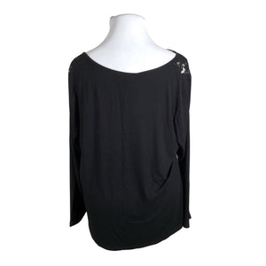 Unisex Steilmann - Tricot shirt, size 46 - Black (2)
