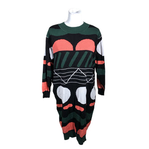Unisex Papu - Knit dress, size 34 - Green (1)