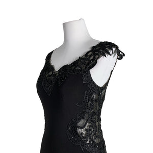 Unisex MasCara - Evening dress, size 40 - Black (2)
