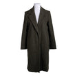 Unisex COS - Wool coat, size 36 - Brown ()