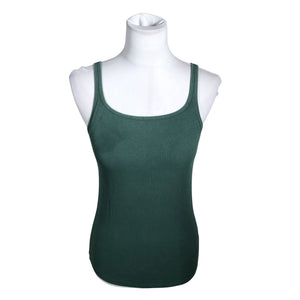 Unisex Uniqlo - Tricot tank top, size 38 - Green (1)