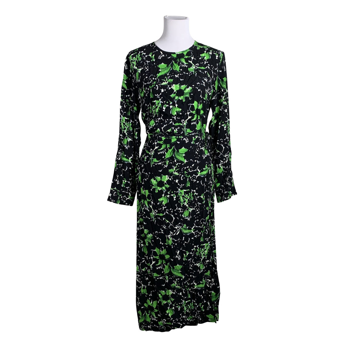 Unisex Samsoe&Samsoe - Schiffon dress, size 38 - Black (1)