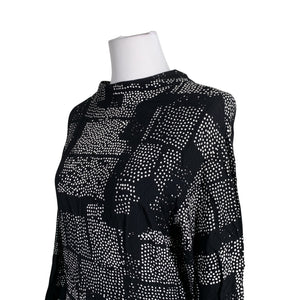 Unisex Marimekko - Schiffon dress, size 36 - Black (2)
