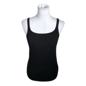 Unisex Uniqlo - Tricot tank top, size 38 - Black (1)