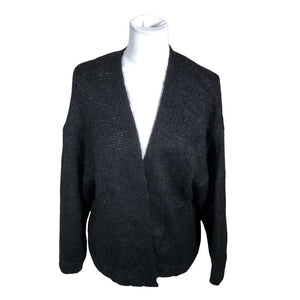 Unisex Part two - Cardigan, size 38 - Black (1)
