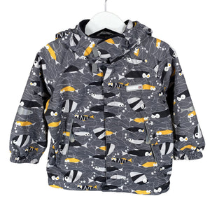 Unisex Reimatec - Spring/Fall jacket, size 80 - 86 - Gray (1)