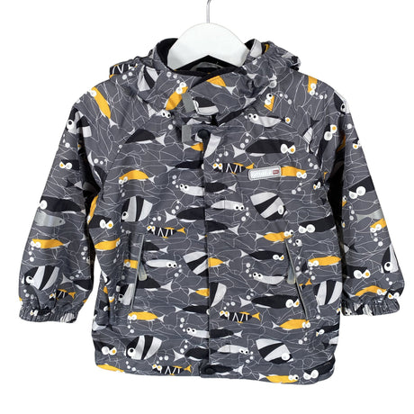 Unisex Reimatec - Spring/Fall jacket, size 80 - 86 - Gray ()