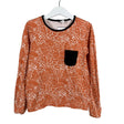 Unisex Handmade - Tricot shirt, size 116 - 122 - Orange ()