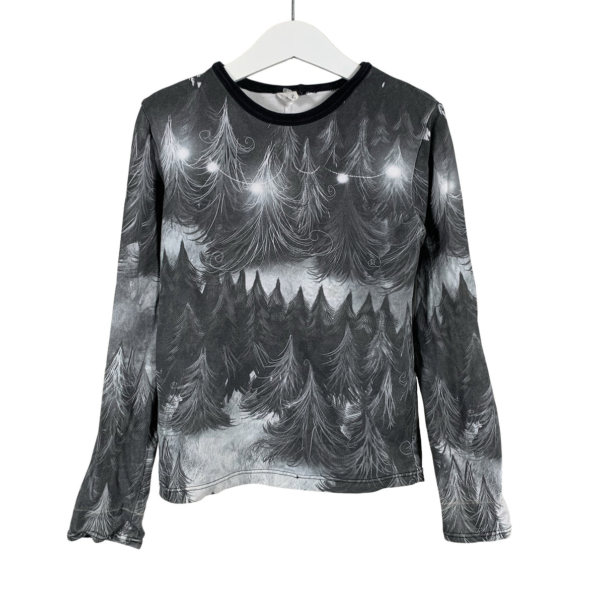 Unisex Handmade - Tricot shirt, size 116 - 122 - Gray (1)