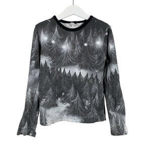 Unisex Handmade - Tricot shirt, size 116 - 122 - Gray (1)