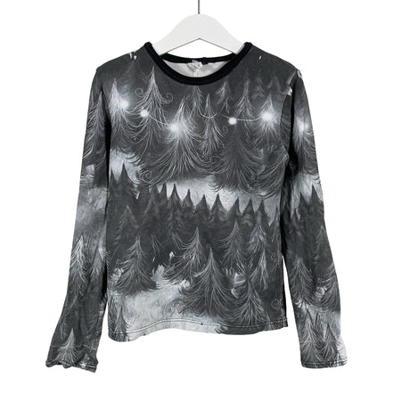 Unisex Handmade - Tricot shirt, size 116 - 122 - Gray ()