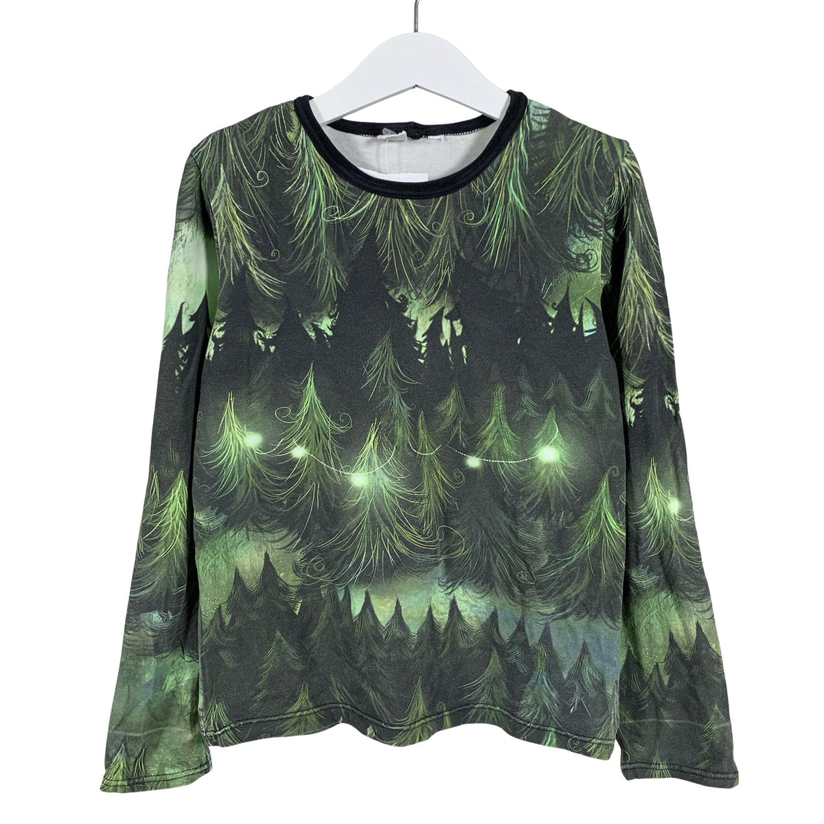 Unisex Handmade - Tricot shirt, size 116 - 122 - Green (1)