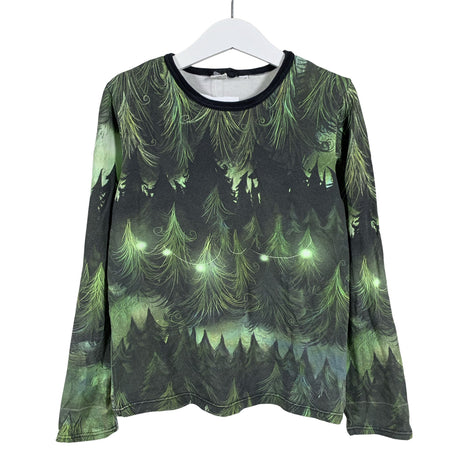 Unisex Handmade - Tricot shirt, size 116 - 122 - Green ()