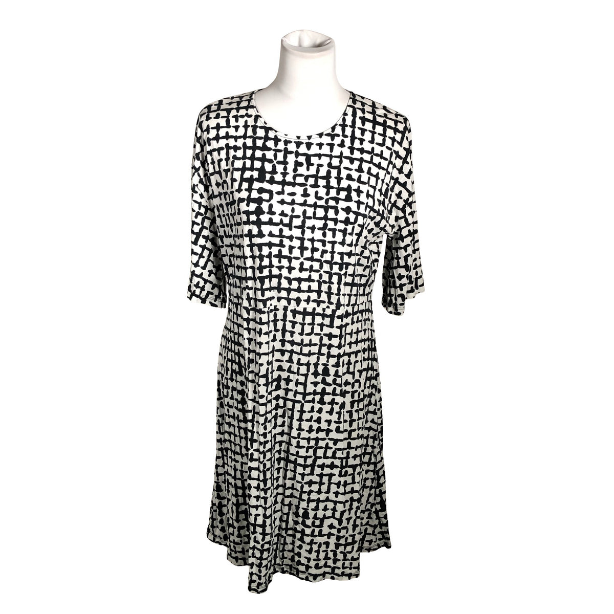Unisex Marimekko - Tricot dress, size 40 - White (1)