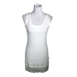 Unisex Soyaconcept - Tricot tank top, size 40 - White ()