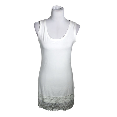 Unisex Soyaconcept - Tricot tank top, size 40 - White ()
