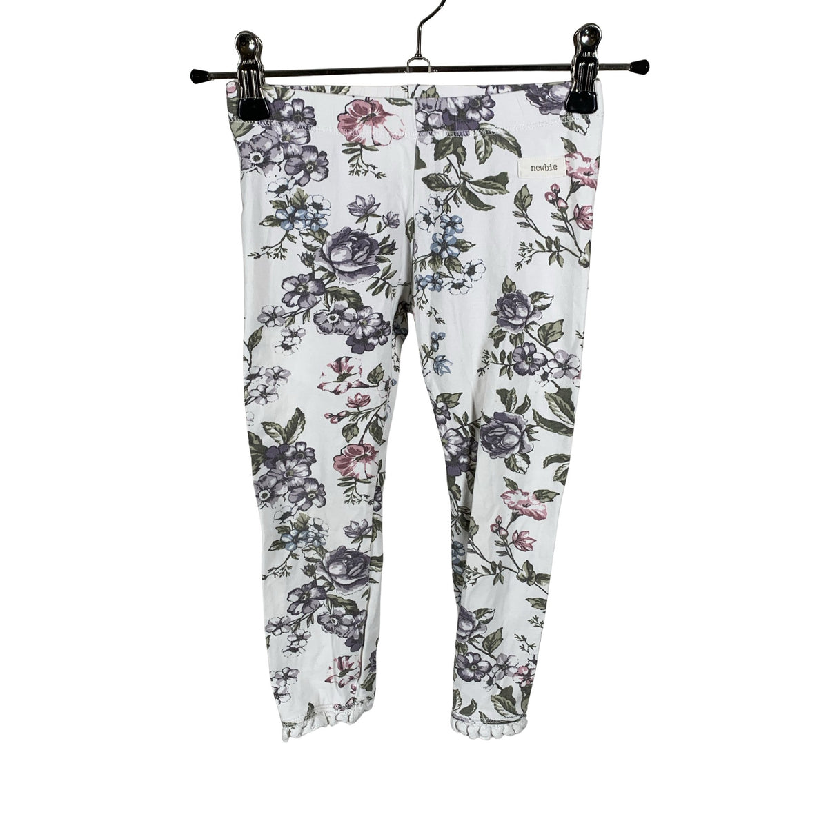 Unisex Newbie - Leggings, size 98 - 104 - White (1)