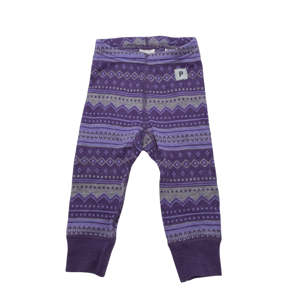 Unisex Polarn O. Pyret - Thermal pants, size 62 - 68 - Violet (1)
