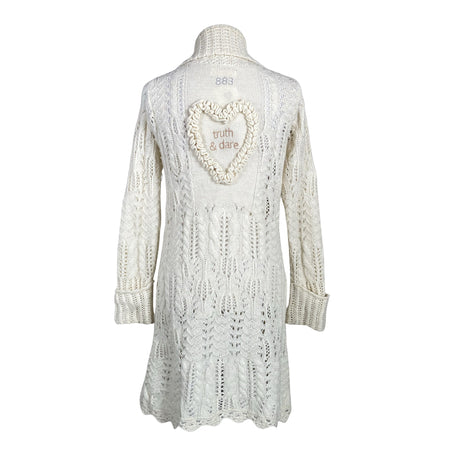 Unisex Odd Molly - Cardigan, size 36 - Natural white (2)