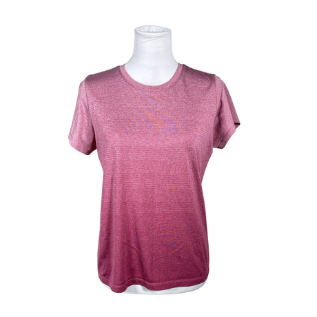 Unisex Uniqlo - Sports shirt, short sleeve, size 40 - Pink ()