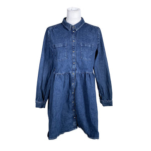 Unisex Sézane - Denim dress, size 40 - Blue (1)