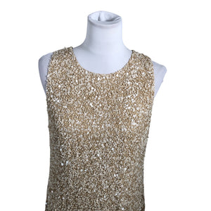 Unisex Andiata - Party dress, size 40 - Beige (3)