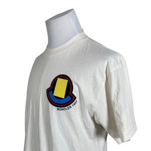 Unisex Moncler - T-shirt, size L - Natural white (2)