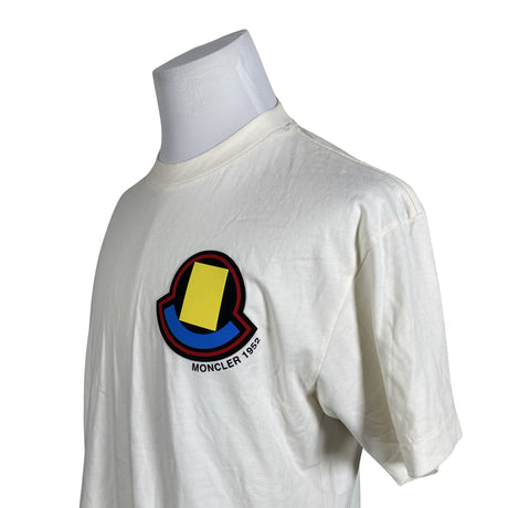 Unisex Moncler - T-shirt, size L - Natural white (2)