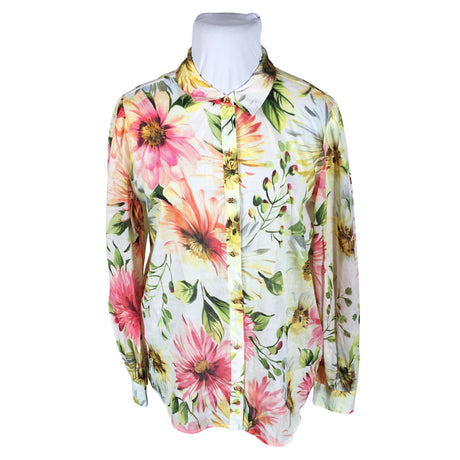 Unisex Guess - Collared shirt, size 42 - Light pink ()