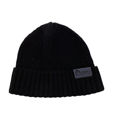Unisex Mc Kinley - Winter beanie, size 52 - 54 cm - Black ()