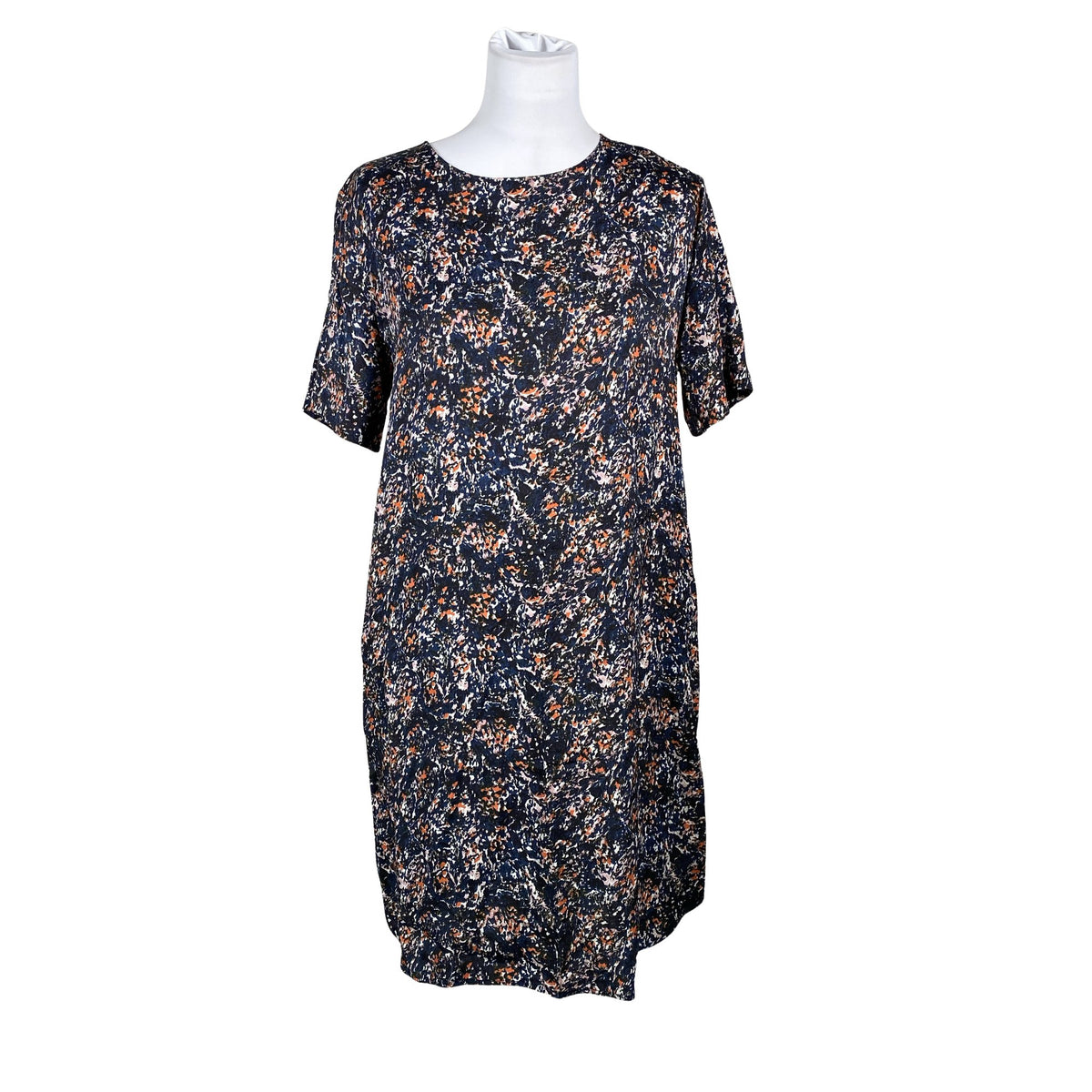 Unisex Boomerang - Schiffon dress, size 38 - Blue (1)