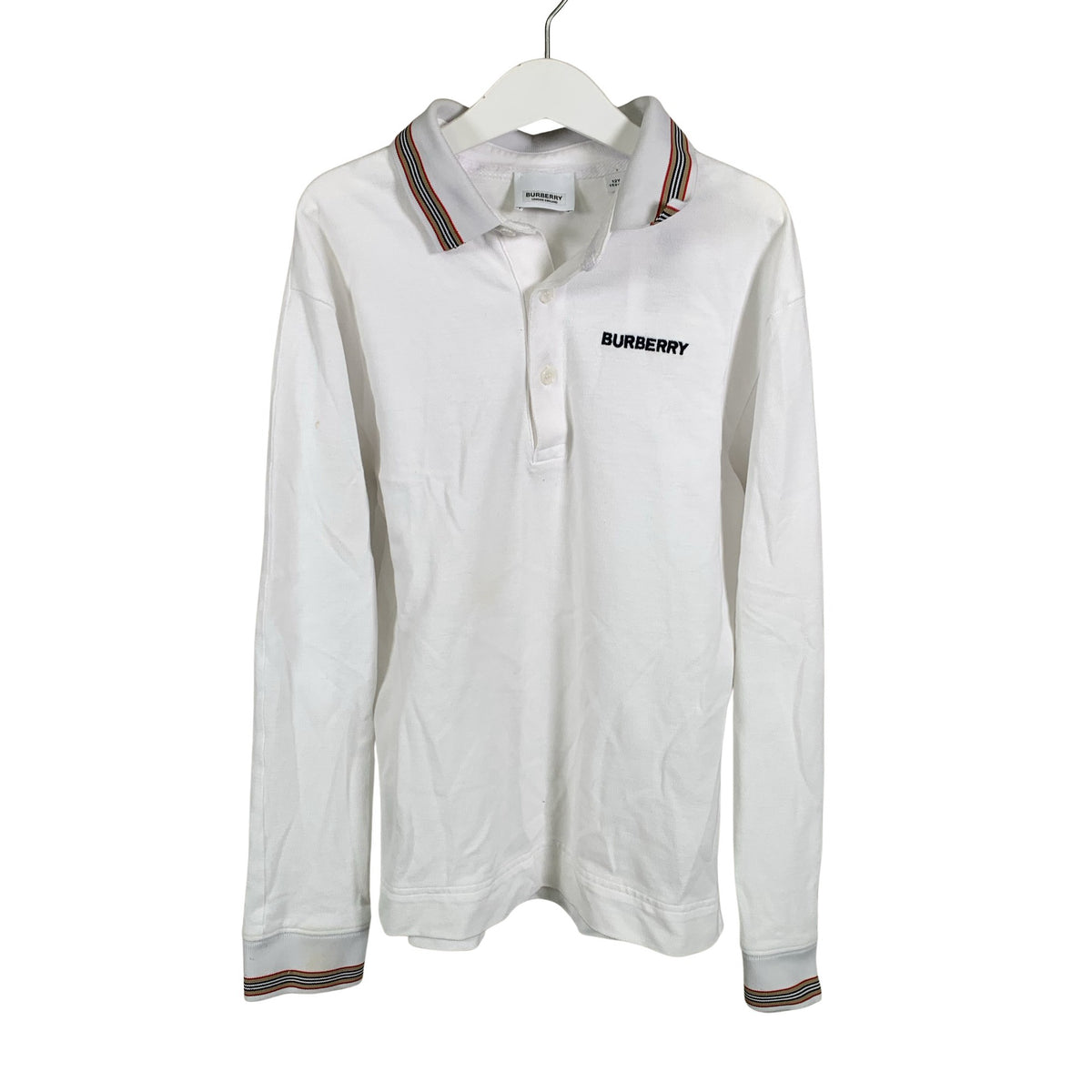 Unisex Burberry - Polo shirt, size 146 - 152 - White (1)